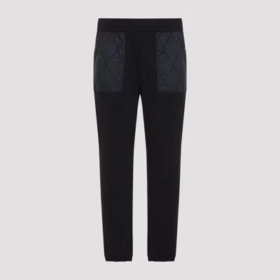 Moncler Men's Polyamide Track Pants In Black