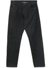 Moncler Straight-leg Jeans In Navy
