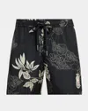 Moncler Boxer Mare In Pastel Grey