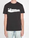 Moncler Printed T-shirt In Black