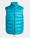 Moncler Rocoque Padded Bodywarmer In Blue