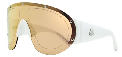 Moncler Men's Rapide Sunglasses Ml0277 21g White 0mm In Multi