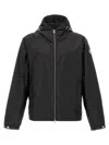 Moncler Remoray' Raincoat In Black