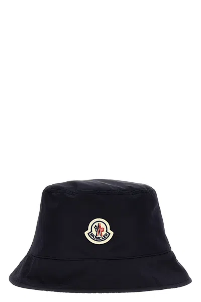 Moncler Men Reversible Bucket Hat In Black
