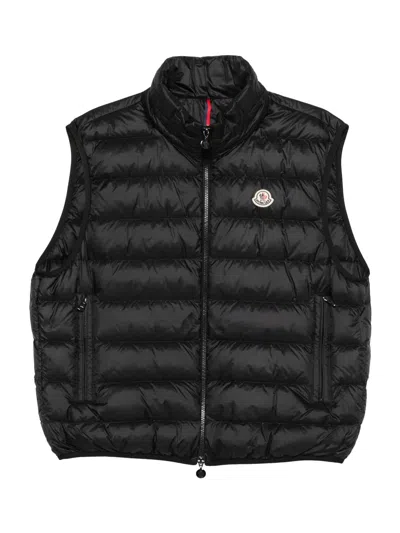 MONCLER MONCLER MEN ROCOQUE DOWN GILET BLACK