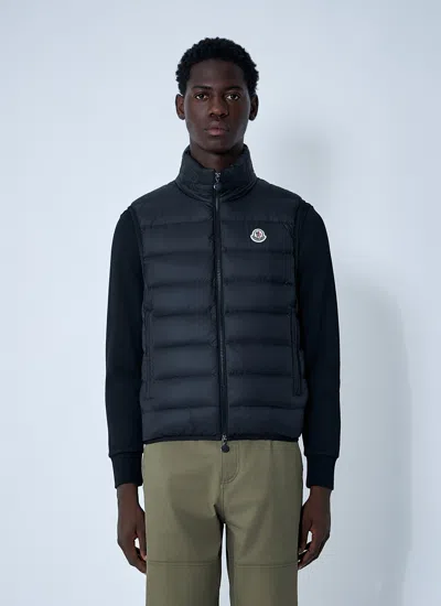Moncler Men Rocoque Vest In Black