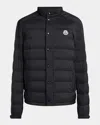 Moncler Selves Quilted Puffer Jacket In Black