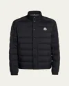Moncler Selves Quilted Puffer Jacket In Black