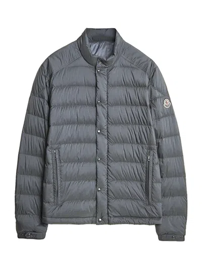 Moncler Men Selves Giubbotto Jacket Grey In Gray
