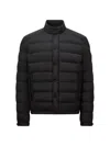 Moncler Selves Short Down Jacket In Black