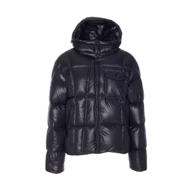 Moncler Men Serfanto Down Jacket In Blue