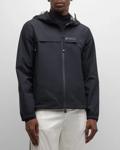 Moncler Shipton Hooded Jacket In Black