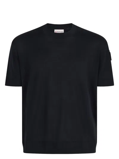 Moncler Men's Short Sleeve Sweater