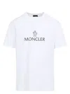 Moncler Logo Short-sleeved T-shirt In White