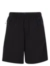 Moncler Men's Shorts With Logo Patch
