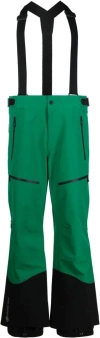 Moncler High Performance Gorotex Ski Pants In Green