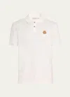 Moncler Ss Polo In White