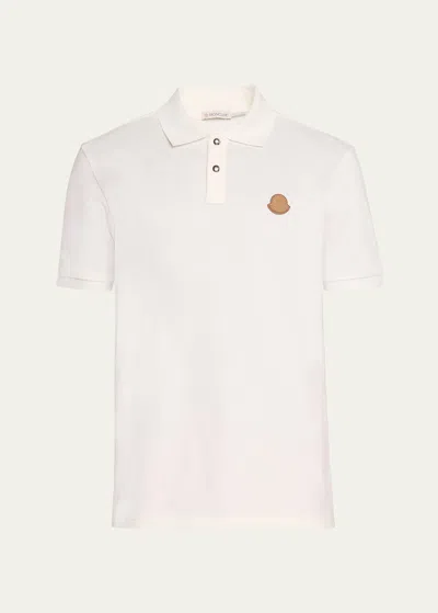MONCLER MEN'S SMALL LOGO POLO SHIRT