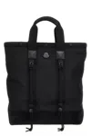 Moncler Tech Tote Small In Black