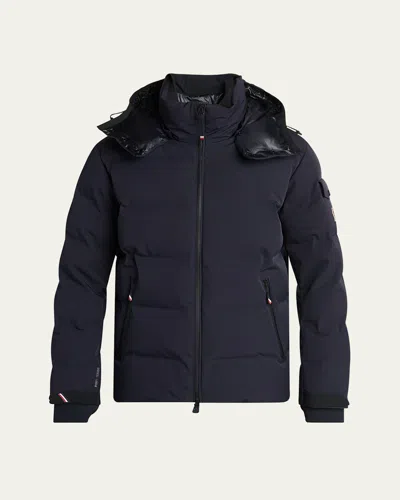 MONCLER MEN'S STRETCH NYLON MONTGETECH PUFFER JACKET