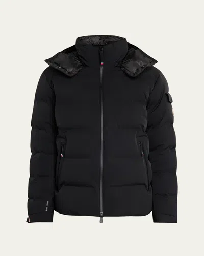 MONCLER MEN'S STRETCH NYLON MONTGETECH PUFFER JACKET
