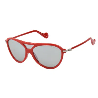 Moncler Men's Sunglasses  Ml0054-67c  128 Mm Gbby2 In Gray