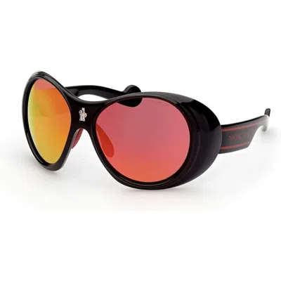 Moncler Men's Sunglasses  Ml0148 6401c Gbby2 In Red