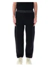 Moncler Year Of The Snake-patch Track Trousers In Black