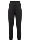 Moncler Black Regular Joggers Pants In Black