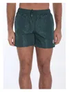 Moncler Swim Boxer Shorts In Green
