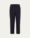 Moncler Gabardine Cargo Pants In Dark Blue