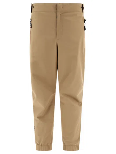 Moncler Men's Tan Gore-tex Trousers For Ss24