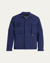 Moncler Veste Militaire Déperlante Tatra 2-en-1 In Navy