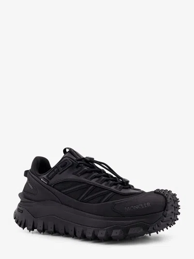 Moncler Men Trailgrip Gtx Mesh And Leather Sneakers In Multi