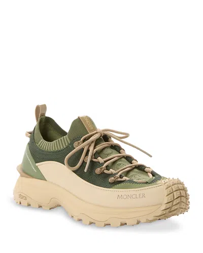 Moncler Trailgrip Lite 3 Low Top Sneaker In Green