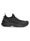Moncler Men's Trailgrip Lite3 Sneakers In Nubuck & Suede In Black