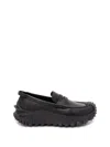 Moncler Men Trailgrip Loafer Sneakers In Black