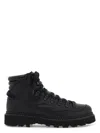 Moncler Black Trekking Ankle Boot Peka Trek