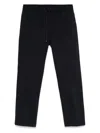 Moncler Comfortable Jogging Pants Featuring Elastic Waistband In Black