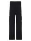 Moncler Men's Stretch Cotton Trousers In Black