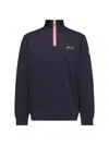 Moncler Men's Turtleneck Sweatshirt In Blue