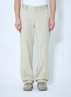 Moncler Men Twill Pants In White
