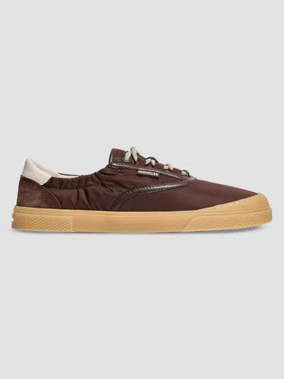 Moncler Vera Leisure Sneakers In Animal Print