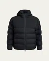 Moncler Men's Veumont Down Jacket In Black