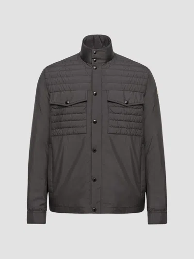 Moncler Men's Vnorviane Puffer Jacket In Black