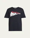 Moncler Men's Wavy Logo T-shirt