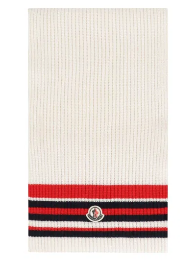 MONCLER MEN'S WOOL AND CASHEMRE SCARF