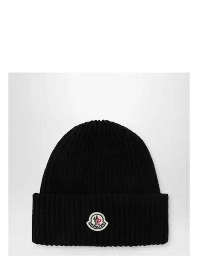 MONCLER MEN'S WOOL AND CASHMERE BONNET