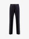 Moncler Jogger Pants In Mixed Wool In Black