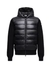 Moncler Men Zip-up Jacket Black In Black